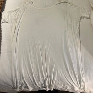 White tee shirt dress